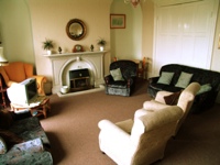 The guest sitting room at The Belmont